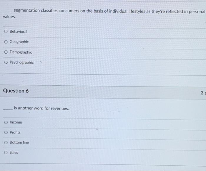 segmentation classifies consumers on the basis of