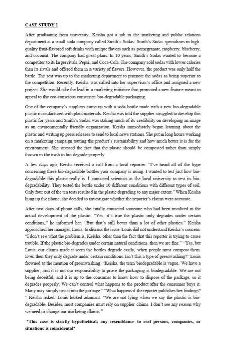 please answer 5 & 6 only. thanks CASE STUDY 1