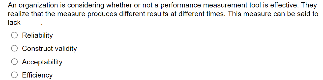 An organization is considering whether or not a