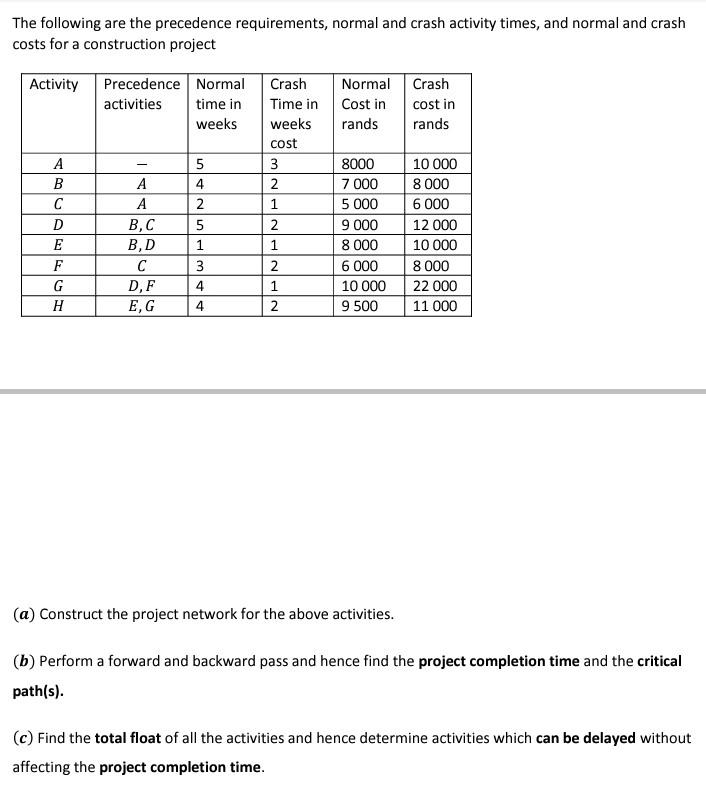 Please show steps for Question B and C. The