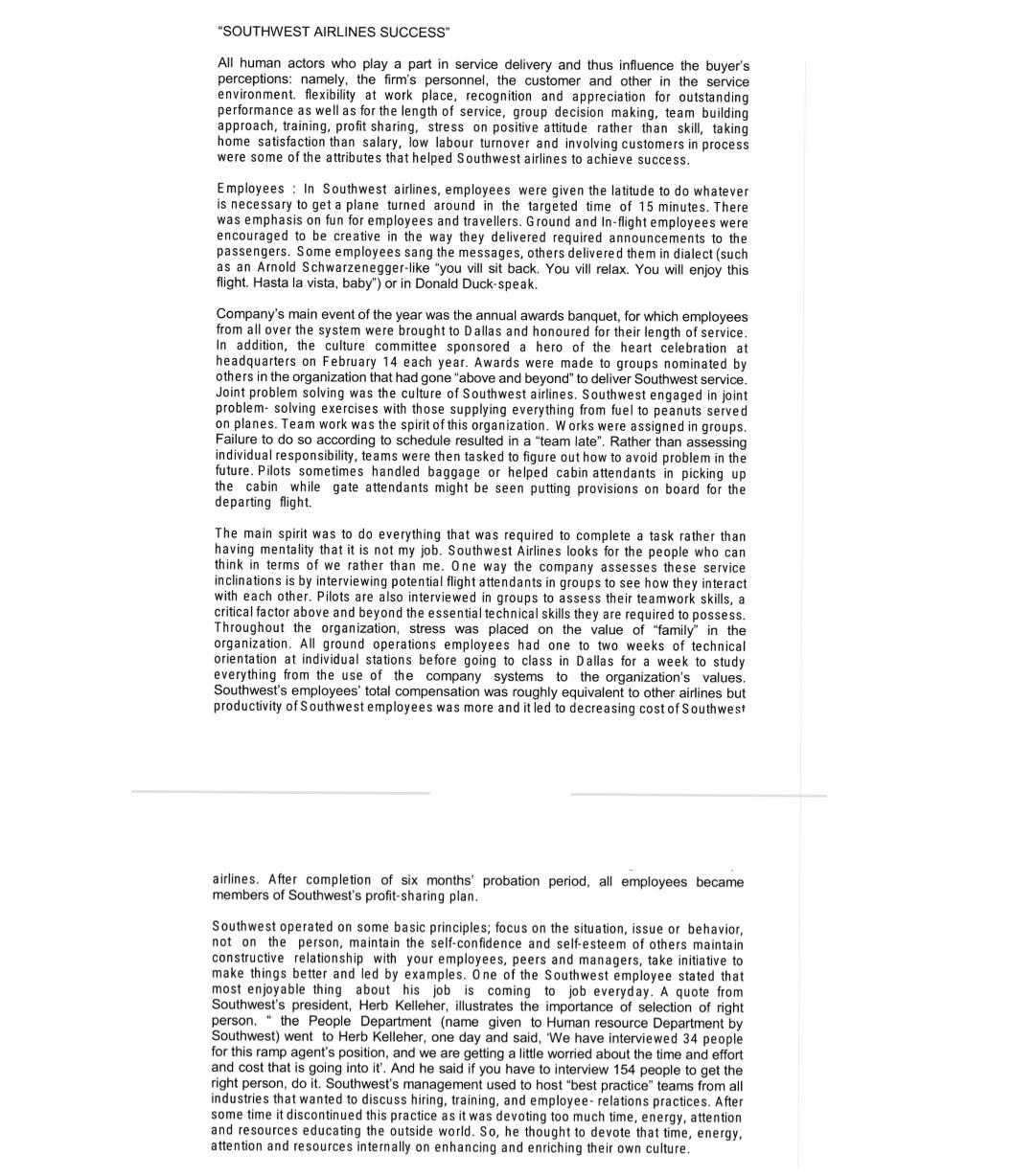 Define the equity theory and describe THREE (3)