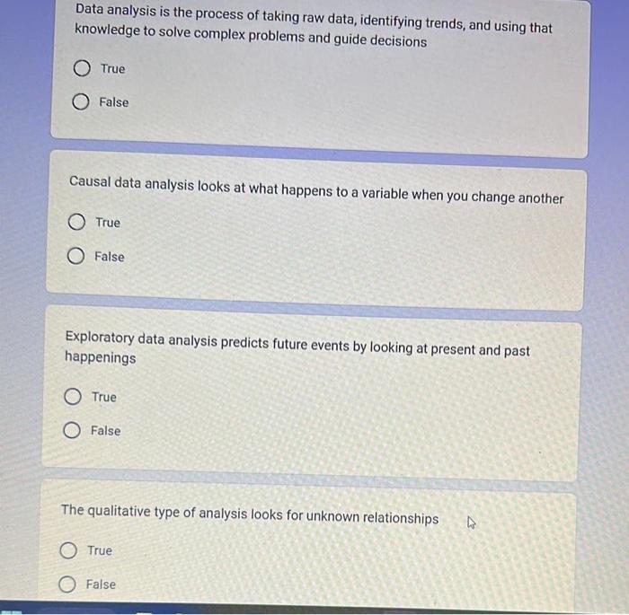 Diagnostic analysis attempts to answer why a