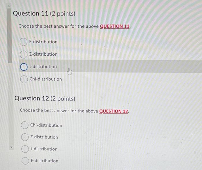 When a hypothesis test is conducted for one or