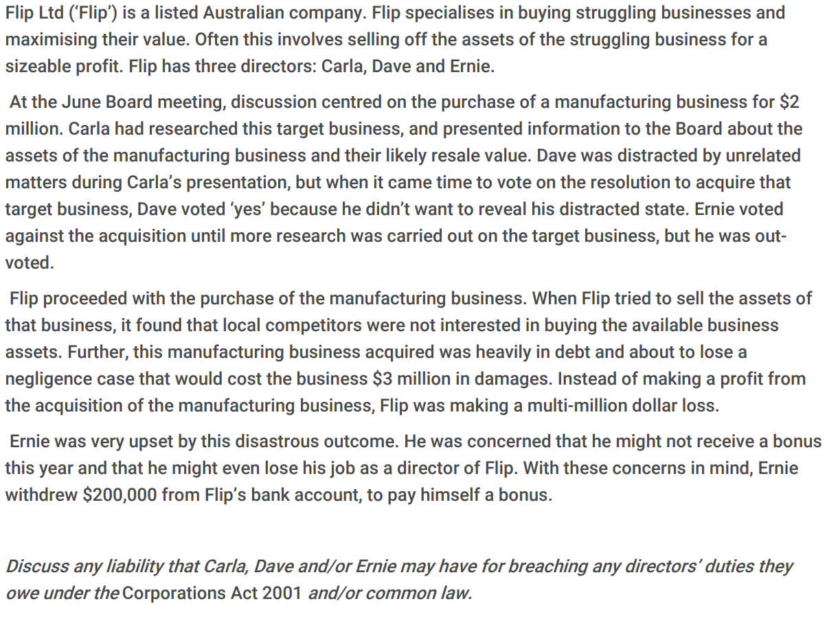 !! PLEASE ANSWER IN IRAC FORM !! maximising their