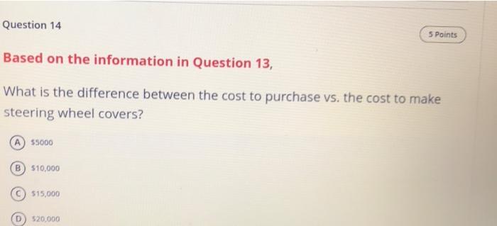 use the table to answer these questions Make or