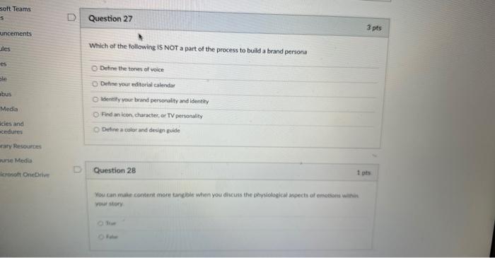 Which of the following is NOT a part of the