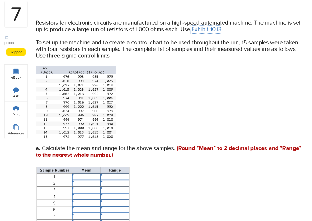Exhibit 10.13 - Factor for Determining 3-Sigma