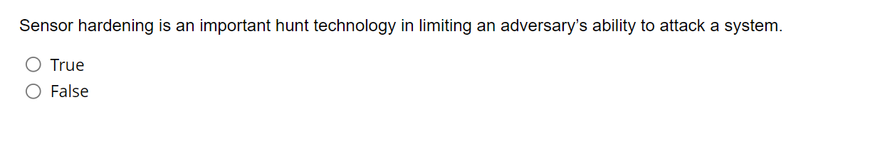 Organizations should ensure that the hunt