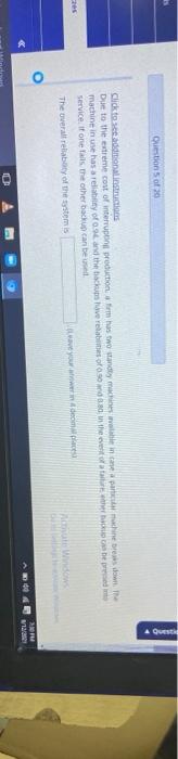 Question 5 of 30 A Quest Click to see additional