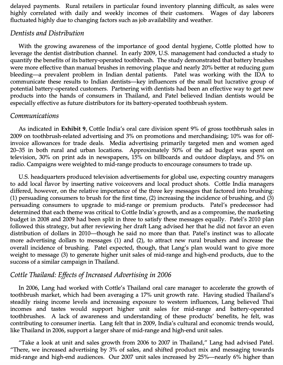 Analysis What is the Real Problem tin the case