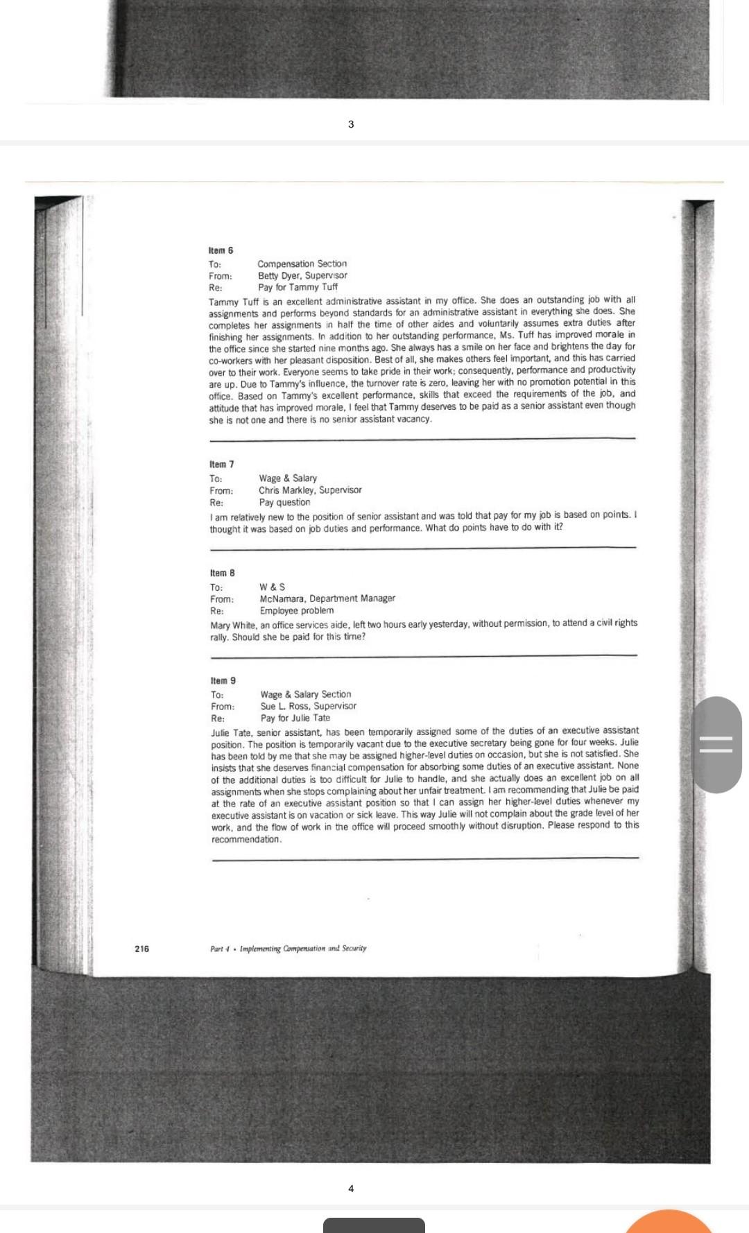 Read the case properly and the items also which