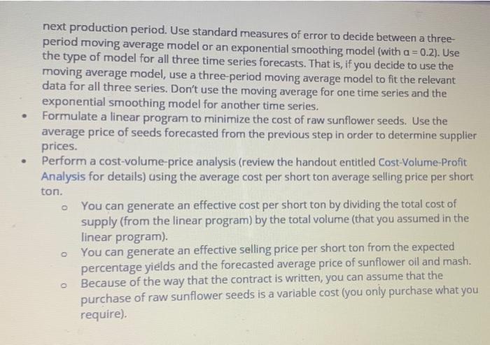 talk about this case study and also prepare excel