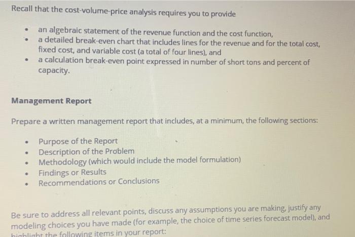 talk about this case study and also prepare excel