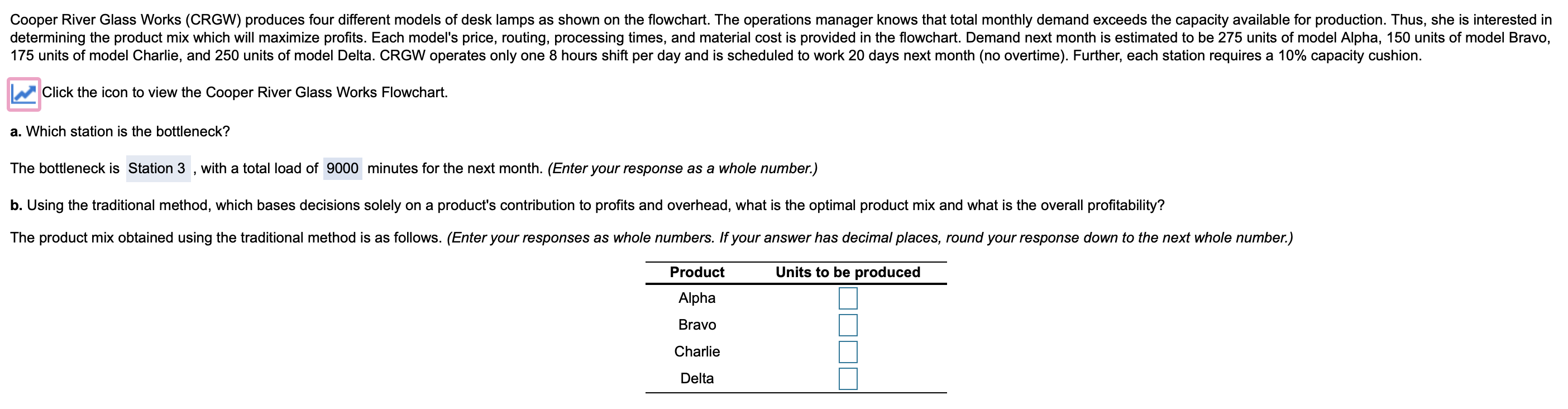 answer B pls, not A. Alpha $10 Step 1 Station 1