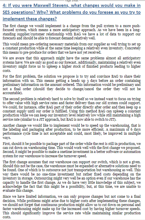 Note: please answer the question based on what I