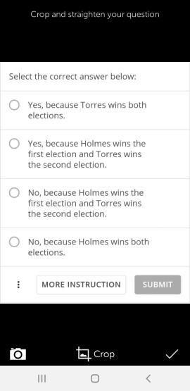 Crop and straighten your question Question