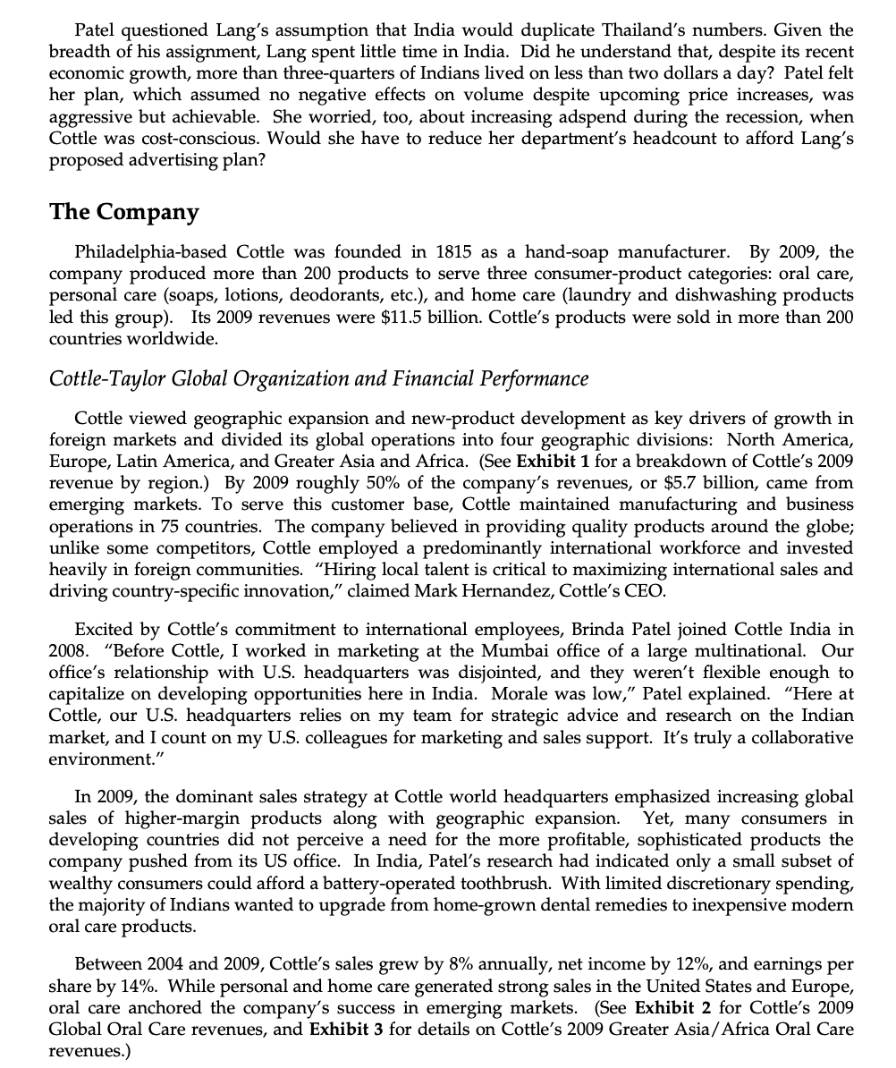 Analysis What is the Real Problem tin the case