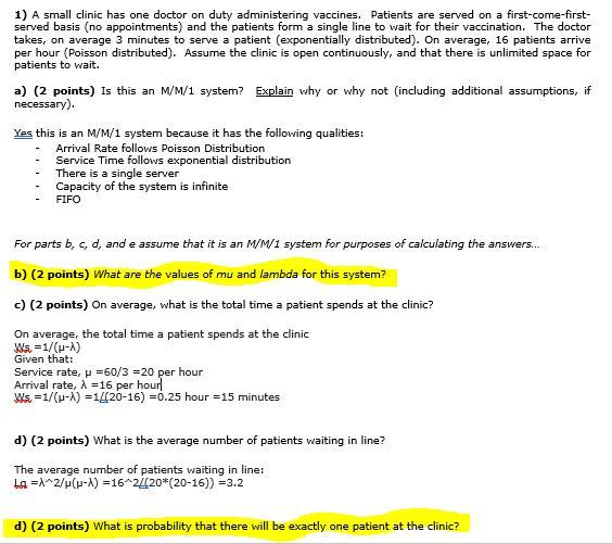 PLEASE ANSWER THE HIGHLIGHTED QUESTIONS 1) A