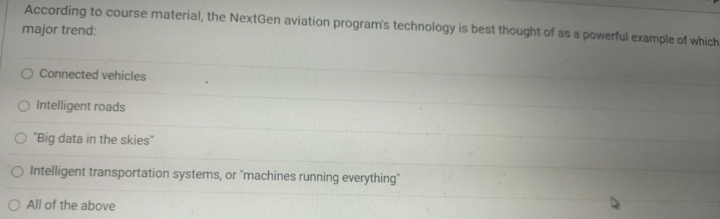 According to course material, the NextGen