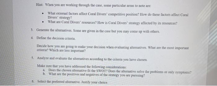 BUS 290 Case Assignment Instructions - Fall 2020