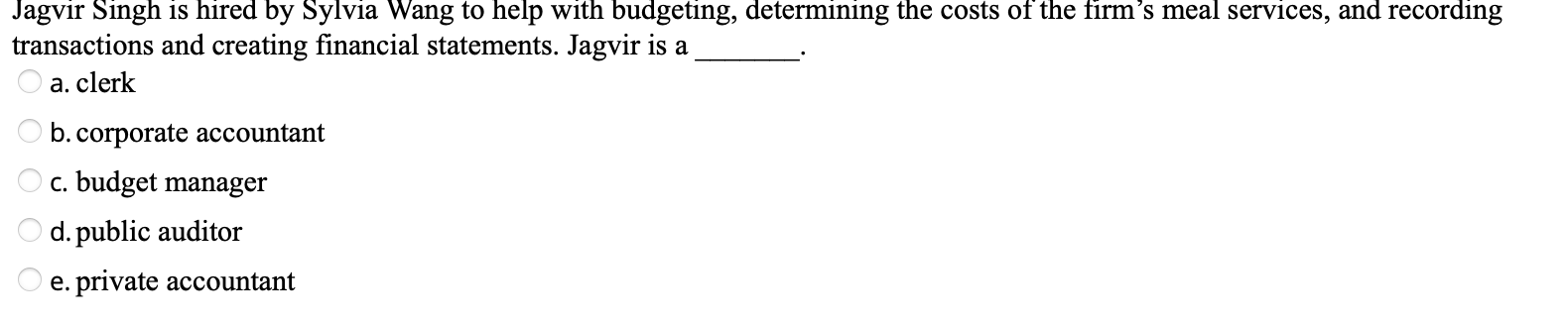 help with examples Dylan is currently a manager