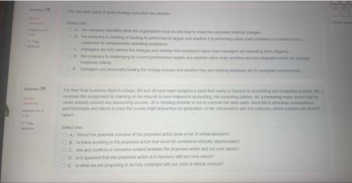 The two best ritins of good itritegy meceution