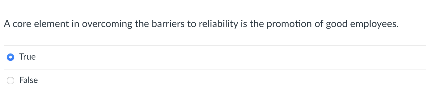 Which of the following is NOT a characteristic of