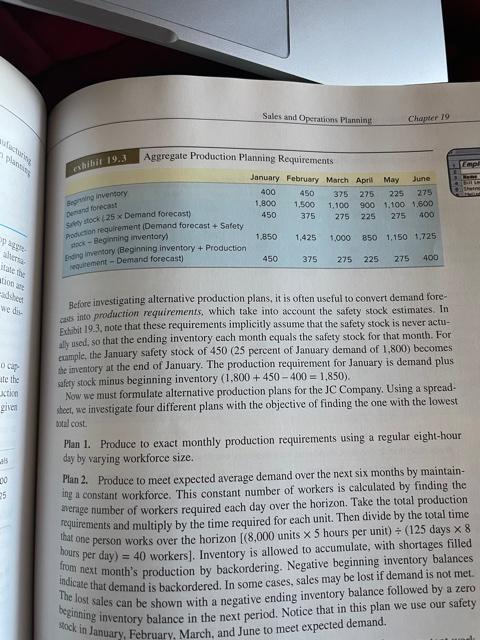 Please help! im stuck Using the data in Exhibit