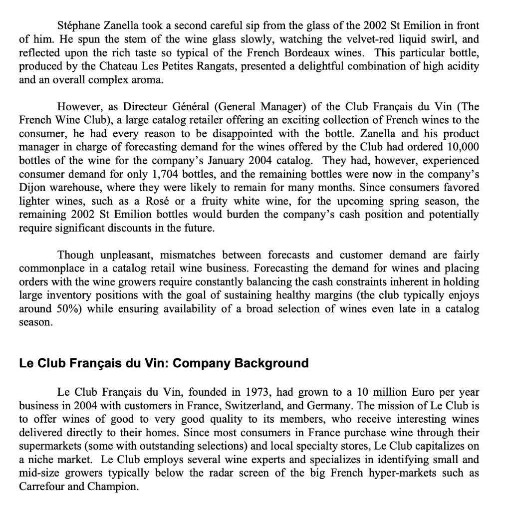 Explain if the order quantities make sense from a