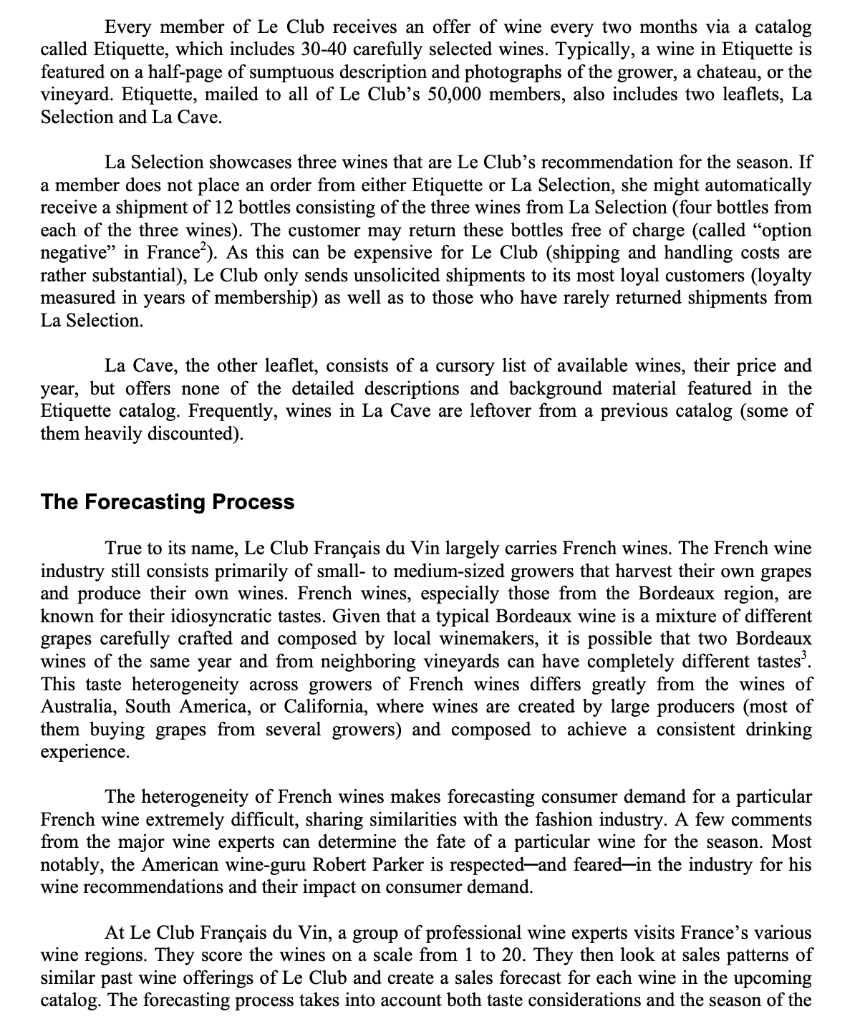 Explain if the order quantities make sense from a