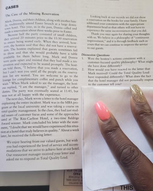 please answer discussion questions from case