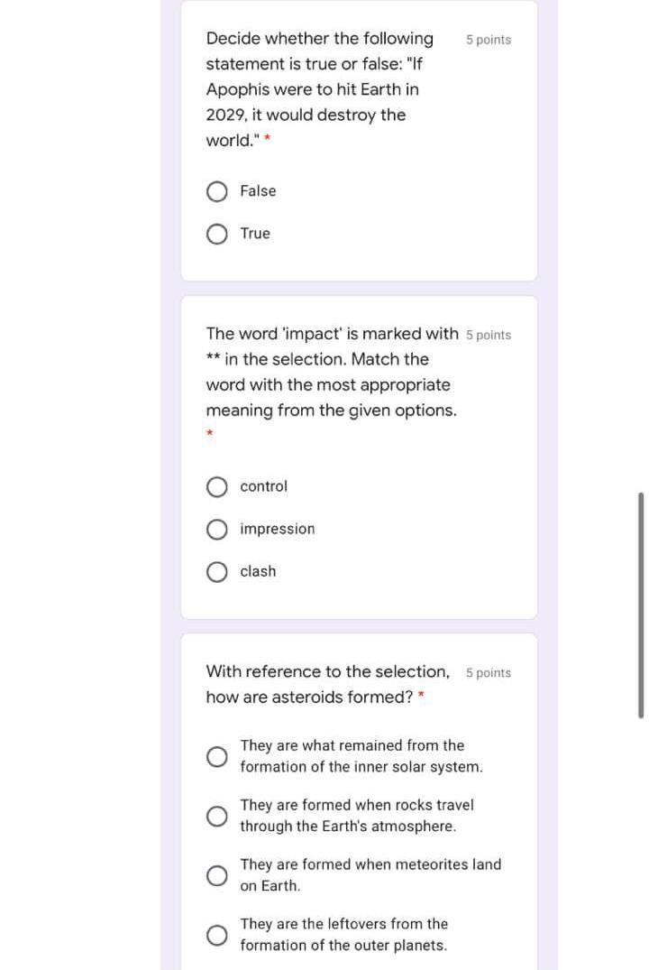 Rocks from Space Did you know that some rocks are