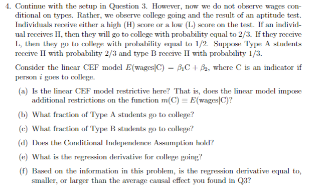 cf) 4. Continue with the setup in Question 3.