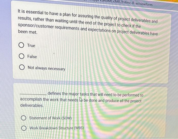 The project objective should include the budget