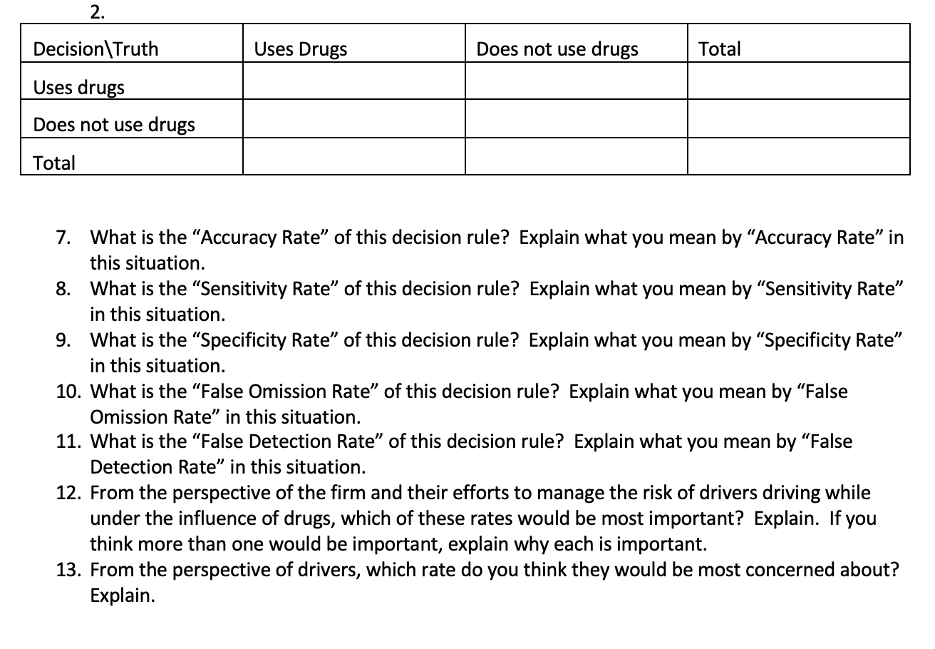 1. Construct a tree diagram to describe the