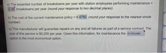 The fire department has a number of failures with