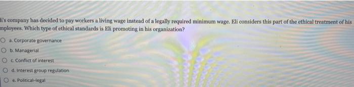 i's company has decided to pay workers a living