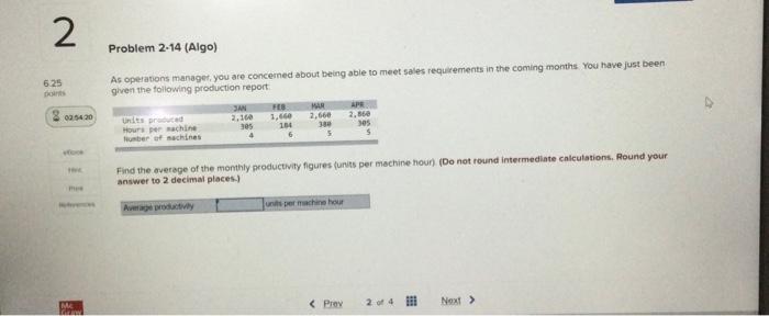2 Problem 2-14 (Algo) 625 DO As operation