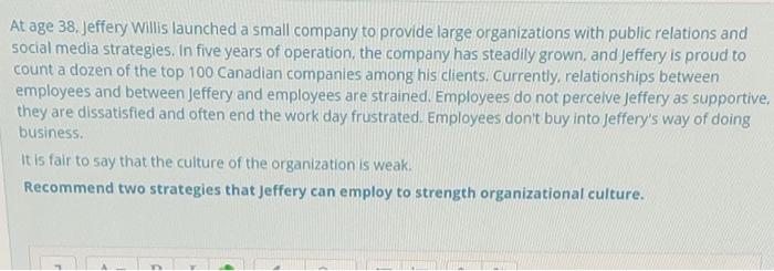 At age 38, Jeffery Willis launched a small