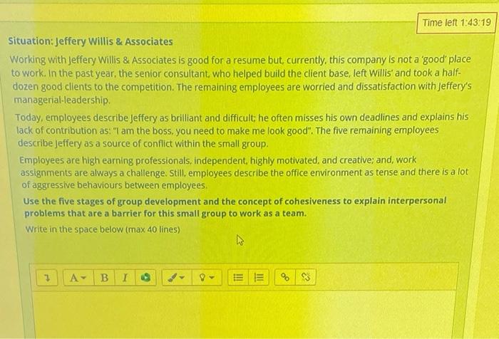 At age 38, Jeffery Willis launched a small