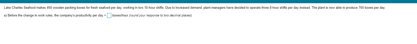 Lake Charles Seafood makes 450 wooden packing