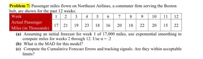 please solve these questions Problem 7: Passenger