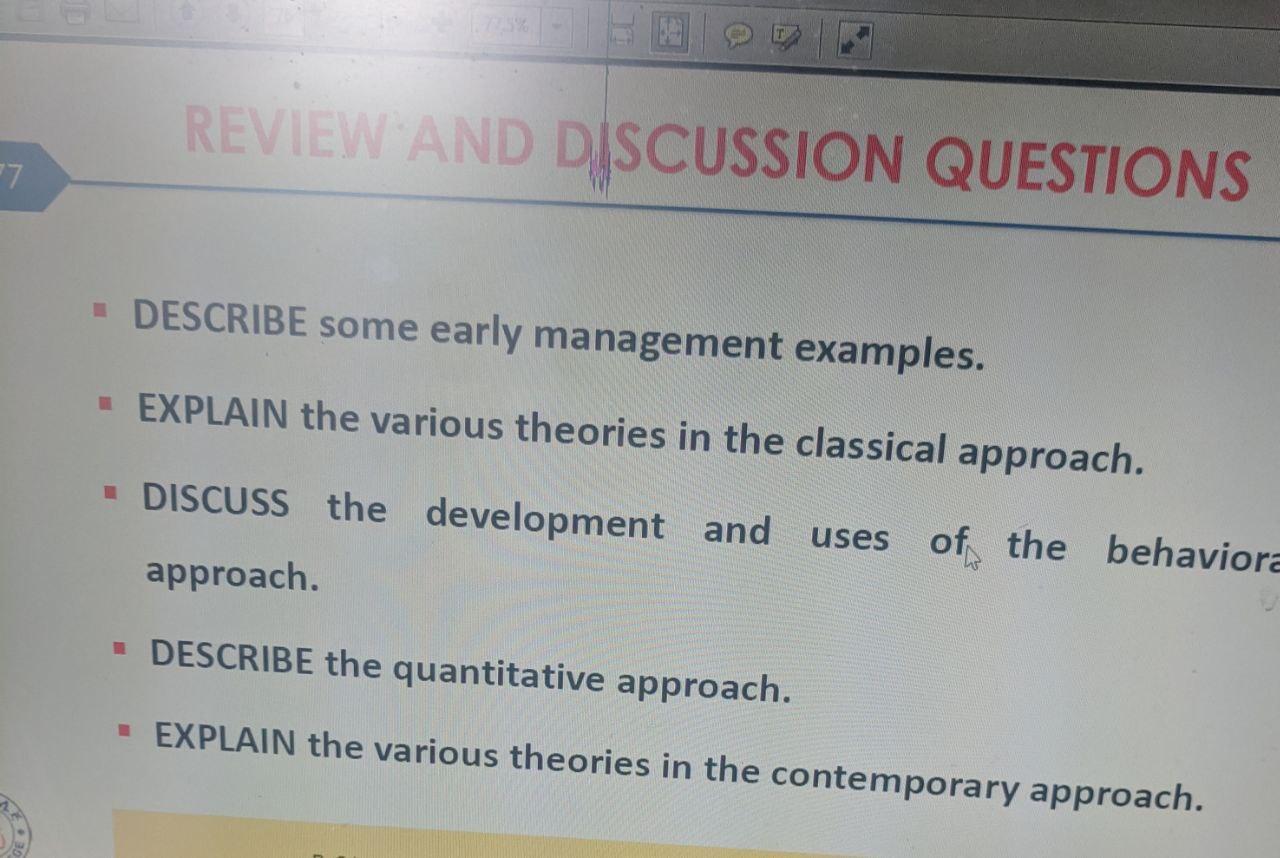 1. Discuss who managers are and where they work.