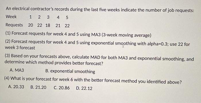 numbers (1), (2), (3), and (4). *explain WITHOUT