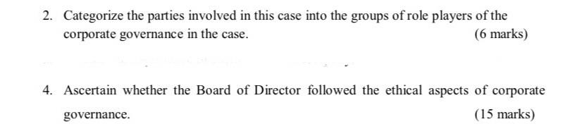 Chapter 4: Corporate Governance and Corporate