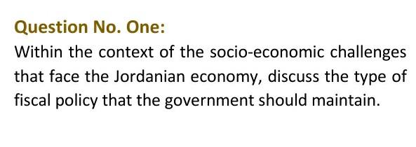 Question No. One: Within the context of the