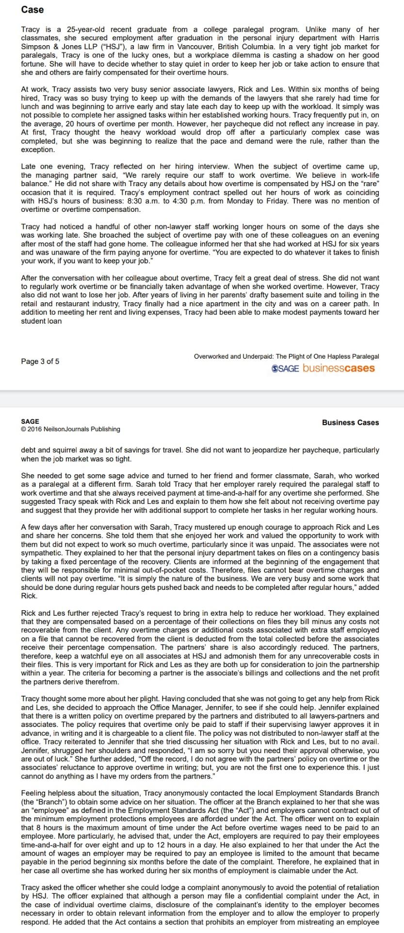 You have all viewed a case video online on the