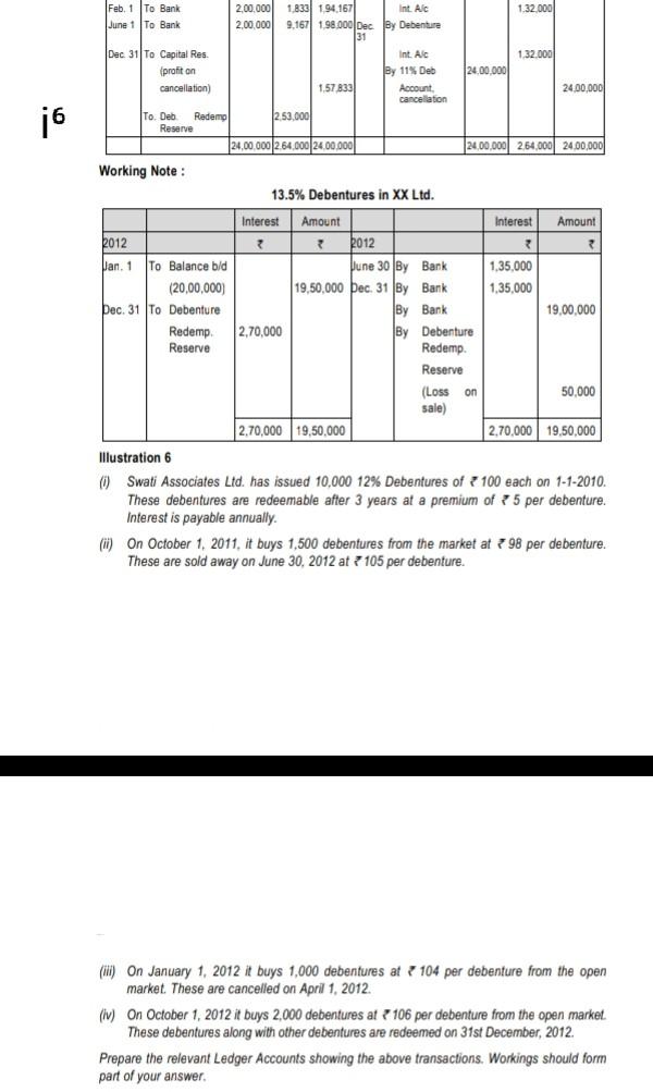 6 Feb. 1 To Bank 2,00.000 1,833 194.167 Int. Als