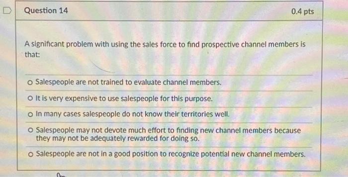 D Question 15 0. A basic goal of all programs of