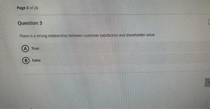 There is a strong relationship between customer